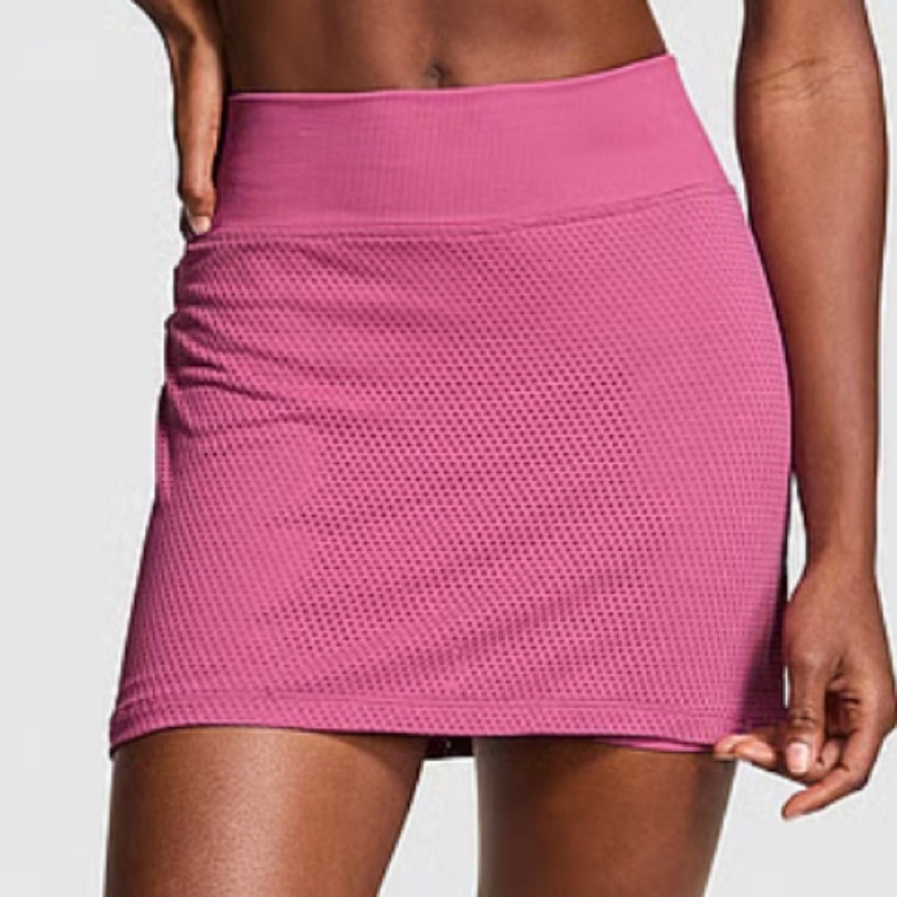 PINK Seamless Mini Skort Women Size Medium